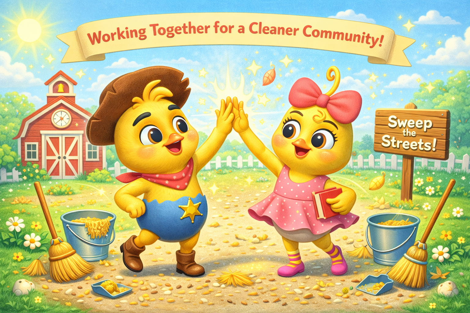 The Eggcelerated Cleanup Crew